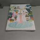 3Pcs Pink Bathtub Plant Canvas Wall Art Maximalist Botanical Bathroom Posters Prints Paintins Pink toilet bathtub sink Wall Decor Pictures for Washroom Artwork Home Decoration Unframed