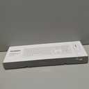 seenda Wireless Keyboard and Mouse Combo, Rechargeable Quiet Keyboard Mouse, Sleek and Ultra Thin Design, Full-Size with Number Pad for Windows, Laptop, PC, Notebook, Desktop- Silver and White