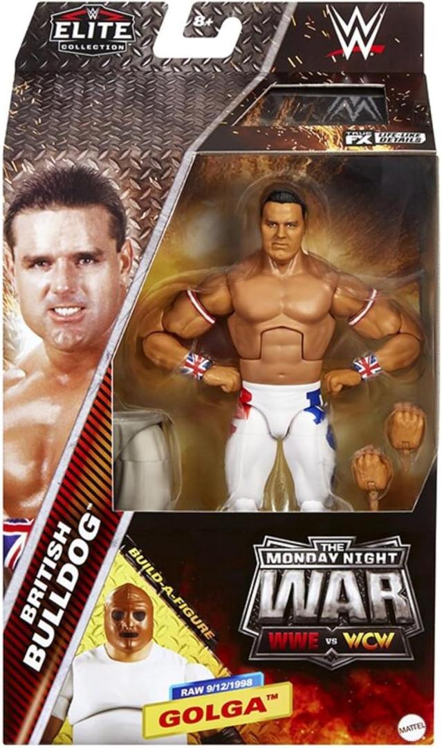 Mattel WWE Elite Collection Monday Night War Series 6 British Bulldog