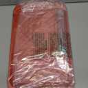 Grilling Prep and Serve Trays, 17.16" x 10.47" BBQ Platter for Uncooked and Cooked Food, 2PCS Melamine Serving Trays for Food, Food Tong Included(Color:Black+red)