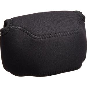 OP/TECH USA Soft Pouch  Compact digital camera case, lightweight accessories pouch, sleek neoprene sleeve for DSLR, perfect for backpacks & travel  durable protection in style D-Compact | Black