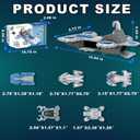 Jumbo Space Toys with Space Shuttle, Fighters, Tanks, Exploring Vehicle, Educational Learning Toys for Kids Ages 3-12 (ASTM Certified)