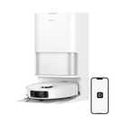 DREAME L40 Ultra Gen 2 Robot Vacuum and Mop with 25,000Pa Suction, Extendable Side Brush and Mop, All-in-One Self-Emptying & Cleaning Dock, Voice & App Control, White