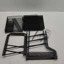 keomaisyto 6-Tier Standing File Organizer for Office Organization, Under Desk File Holder with Sliding Mesh Paper Letter Trays, Slim Rolling File Cart with Wheels for Home/Office/Study