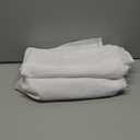 sancua 2 Pack White Tablecloth 60 x 102 Inch, Rectangle 6 Feet Table Cloth - Stain and Wrinkle Resistant Washable Polyester Table Cover for Dining Tables, Buffet Parties and Camping
