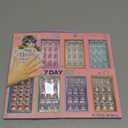 7 Day Manicure Collection - 84PC Press On Nail Set, Day-of-The-Week Adhesive False Nails for Girls  Colorful Novelty Designs Stick On Nails for Kids (BFF)