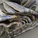 8x10 Area Rugs, Machine Washable Low Pile Floral Rugs for Living Room, Bedroom, Large Boho Area Rug with Non-Slip Backing for Dining Room(Beige Floral)