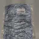 Armless Chair Slipcover Criss Cross Accent Mid Back Wide Seat Swivel Task Chair Protector Stretch Removable for Living Room Bedroom Accent Chair (Gray Blue)