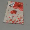 Valentine's Day Garden Flag Seasonal Heart Garden Flag Burlap Outdoor Flag Welcome Double-Sided 12x18 Inch Burlap Flag for Outdoor Decoration