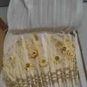 Boho Hoop with Earthy Beige Flowers for naturalistic interiors. Metal Ring with Jute Cord and Blooms in Farmhouse Style