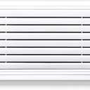 Tuanse 24x14 Duct Opening White Vent Cover for Wall and Ceiling One-Way Ventilation Aluminum Alloy Vent Cover Grille with Louvered Design 16 5/8"W x 26 5/8"H