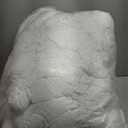 Andency Super King Plus Ruffle Comforter Set 128x120, 3 Pieces Farmhouse Shabby Chic Bedding Set, Soft Lightweight Oversized California King Comforter Set (1 Comforter 2 Pillowcases), White