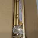 Gold Curtain Rods for Windows 48 to 84 Inch, Decorative Vintage Crystal 1'' Diameter Curtain Rod with Gold Foil Finials, Adjustable Heavy Duty Easy Install Drapery Pole Set for Farmhouse, Bedroom (36-88)