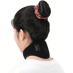 1pcs USB Heated Neck Brace is Used to Relieve and Support Neck Pain, Adjustable, Heated Brace Bracket, Wrapped Neck Heating pad, Suitable for Men and Women with Arthritis and Migraine