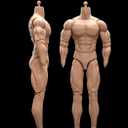 1/6 Scale Male Body,12inch Male Soldier Flexible Strong Muscular High Action Figure Body Collection (23-BD003)