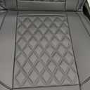 Aierxuan Seat Covers for Truck Chevy Chevrolet Silverado GMC Sierra Pickup 2007-2025 1500 2500HD 3500HD Trail Boss Z71 Crew Double Extended Cab Waterproof Leather Protectors (Full Set, Black)