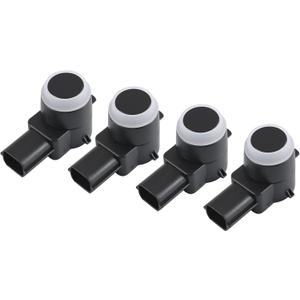 JDMSPEED Set of 4 Pcs Rear Bumper Backup Parking Sensor w/O-Ring Replacement for Chevrolet Cadillac GMC Chevy Saturn Buick Replaces 25961317 15239247 25961321 21995586 25962147 Parking Assist Sensors