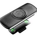 Wireless in Car Handsfree Speakerphones, TIANSHILI Portable Bluetooth Speaker,Stereo Sound Enhanced Bass/Built-in Mic/TF Card Player/Google Assistant Voice Command for Car, Home, Outdoor