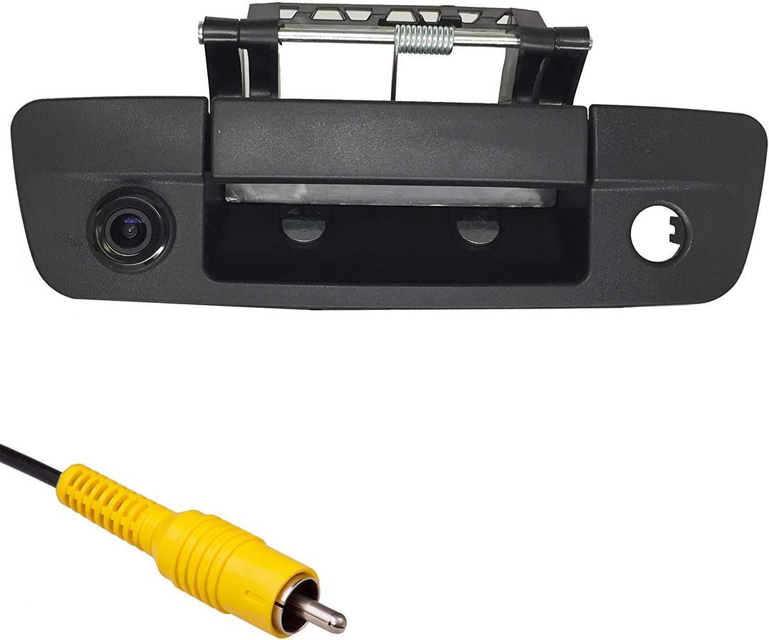 Master Tailgaters Replacement for Dodge Ram (2009-2017) Black Tailgate Handle with Backup Camera (2009-2017 Dodge Ram, Black)