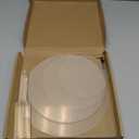 4 Tier Round Cupcake Stand, Cupcake Stands for Party Clear Cup Cake Display Dessert Table Display Durable Cup Cake Tower Stand Thick for Weddings, Birthdays, Holidays