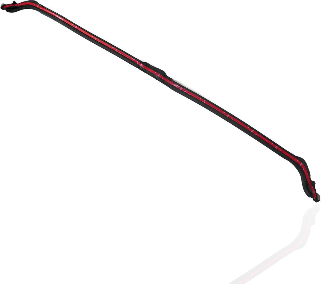 Hard Top Roof Seal Front Header Weatherstrip Seal Fit for Jeep Wrangler JKU 2011-2018 Replace 68088040AA 68088040AB