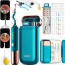 Bebird Ear Cleaner with Camera - 2K HD Wireless Otoscope with Light - 5G WiFi Real-Time Video - Visual Tweezers & Ear Care Dropper - Flexible Ear Wax Removal Tool Kit for Family - FSA HSA Eligible