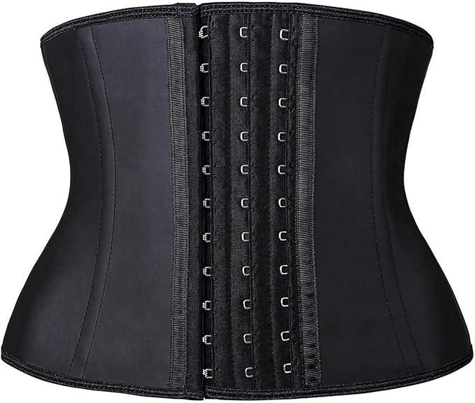 YIANNA Waist Trainer for Women Latex Underbust Waist Cincher Corset Sport Girdle Hourglass Body Shaper, Size XL