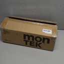 monTEK 17-49 inch Single Monitor Wall Mount for up to 44 lbs Ultrawide Screen, Premium Aluminum Heavy Duty Monitor Arm with Adjustable Gas Spring Arm, 75x75/100x100 VESA Mount, Black