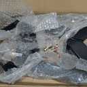 2 Pack Steel Stair Stringer, 2 Steps Stair Riser, Outdoor Metal Step Stringers for 14.8 Inch Height Deck.