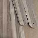 Desk Mirror, Wooden Mirror 360 Degree Portable Adjustable Table Desk Mirror Bathroom Living Room Shave Makeup Mirror (Extra Large)