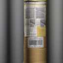 UNISHADES no Drill Cordless Roman Shades for Windows, 44" W 64" H - 100% Blackout - Linen - Grey