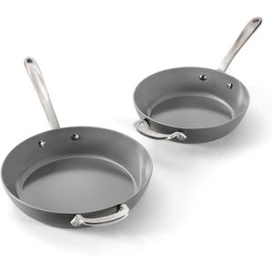 All-Clad HA1® Ceramic Nonstick , 2-Piece Fry Pan Set, Induction Ready