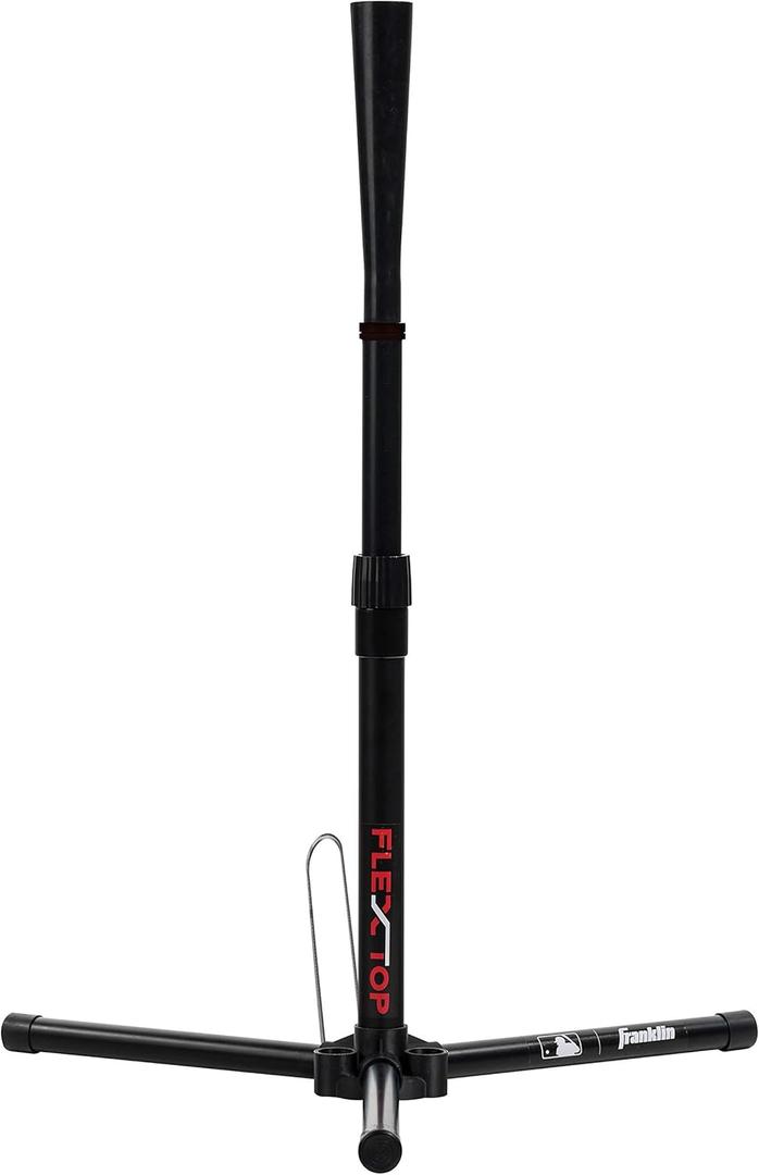 Franklin Sports MLB Flex Top Baseball Batting Tees - Portable Hitting Tees for Baseball, Teeball + Softball Practice - Kids + Adult Batting Tee Stands