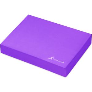 ProsourceFit Exercise Balance Pad, Non-Slip Cushioned Foam Mat & Knee Pad for Fitness and Stability Training, Yoga, Physical Therapy