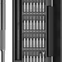 HOTO 28 in 1 Precision Screwdriver Set, Manual Small Screwdriver Magnetic Bits & Box, Mini Screwdriver Repair Kit for Eyeglasses, Electronics, Watches, Phones, Laptops, Cameras Repair Kit