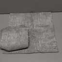 decorUhome Neutral Grey Chenille Throw Pillow Covers 16x16 Set of 2 Textured Soft Cozy Slubby Couch Pillow Covers Modern Farmhouse Boho Decorative Pillow Cases for Bed Sofa Living Room, Neutral Grey