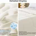 SameBed Cooling Comforter Twin/Twin XL Size, All Season Blanket for Hot Sleepers, Lightweight Comforter for Night Sweats, Double-Sided Cooling Bedding for Bed, Sofa, Office, Camping (Beige,68"*80")