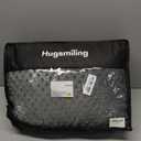 Hugsmiling Weighted Pillow, 6.6lbs 20 * 12 inch Tactile Sensory Huggable Throw Pillows with Machine Washable Cover, Chemical-Free Fabric, Better Sleep on Couch (Grey)