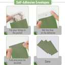 Mr. Pen- Money Envelopes for Cash, 6.5" x 3.5", 100 Pack, Kraft Paper, Self-Adhesive Bulk Cash Envelopes for Budgeting, Money and Coin Saving, Check, Budget, Small Item Organizing