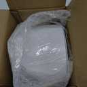 FOCUSLINE 100 Count White Plastic Dessert Plates 7 Inch, Disposable Heavy Duty Plastic Plates for Weddings, Parties and Events