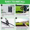 Landscape Well Lights, 4 Inch LED Low Voltage Ground Lights Outdoor, 12V IP67 Waterproof, Anti-Glare Wired Aluminum ORB for Path & Driveway, 6W Color Temp Random (3000K or 5CCT Upgrade) (Oil Bronze Uplight)