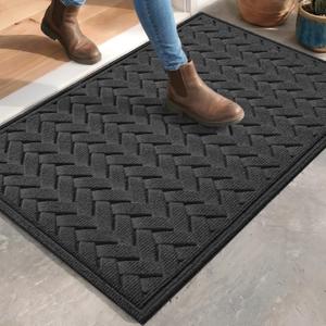 DEXI Front Door Mat Outside Entrance 24x36 Heavy Duty Entry Floor Doormat