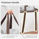 STORAGE MANIAC Collapsible Laundry Caddy, 128L (34 Gal) Large Collapsible Laundry Basket with Sturdy Metal Wire Frame, Long Carry Handles - Space-Saving, Foldable Laundry hamper, 2 Pack Beige