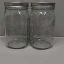 Ball Quart (32oz) Jar with Silver Lid, Wide Mouth, Set of 2