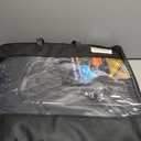 Car Seat Cover Custom Fit for Dodge Ram 1500 2500 3500 2002-2026 Faux Leather Seat Cover Set Compatible with Crew Quad Regular Cab Pickup Truck Cushions (Black Redline, Full Set, Flat Rear)