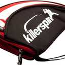 Killerspin - Ping Pong Paddle Case - Table Tennis Racket Bag - Professional Table Tennis Equipment - Durable and Drop Resistant Paddle Racket Safe Case (Red & Black)