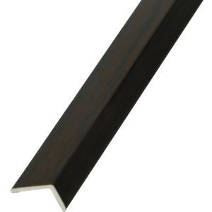 OUZUGIE 8-Pack 57 Inches, WPC Slat Wall Panel Trim,Corner Guard for Low Grille (Walnut)