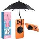 Phone Umbrella for Sun Shade Magnetic: Universal Thumbs Up Cell Phone SunShade Shield for iPhone UV Protection Anti-Glare for Pool Travel Beach Essentials Mom Wife Teens Women Gifts for Mothers Day