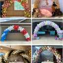 YALLOVE 21ft Balloon Arch Stand Kit, Free Combination in Width and Height (e.g. 10ft x 7.5ft), Convenient to Assemble and Disassemble, Not Include Balloons
