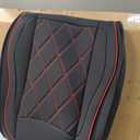 Car Seat Cover Leather Full Set for Toyota Fortuner 2015–2018/CHR C-HR 2016–2023, Universal Non-Slip Waterproof Durable Vehicle Seat Covers (Color : B)